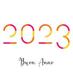 felice anno nuovo - buon anno 2023	