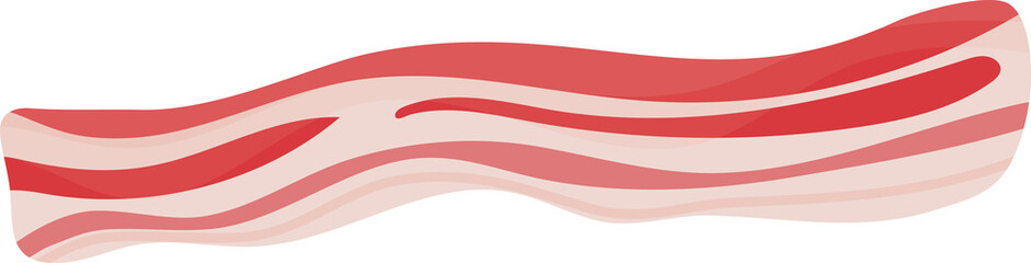 fresh and fried bacon icon
