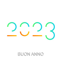 felice anno nuovo - buon anno 2023	