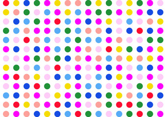 abstract colorful background with dots