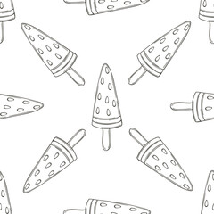 Coloring seamless pattern. Print for cloth design, textile, fabric, wallpaper