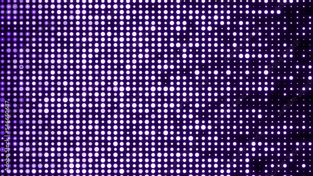 Poster glowing circle dot blinking high tech background, digital dot circle motion background, circle shape