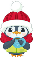 cute penguin