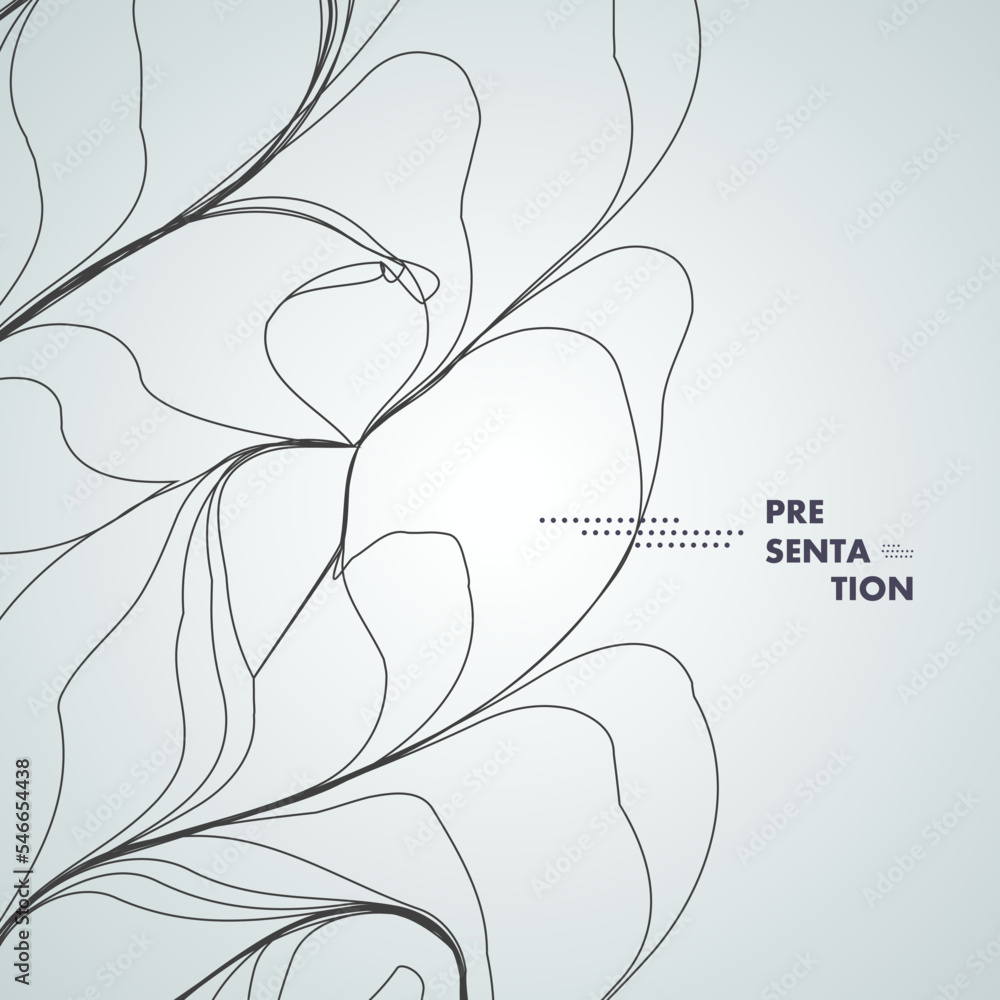 Leinwandbilder Vector background texture abstract. Geometric graphic design. Grid concept. Lines element motion. Creative wavy decorative elements