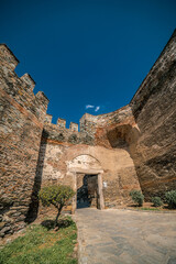 Scenes from Trigonioy Tower,  location old city of Thessaloniki, Greece  - 546654435
