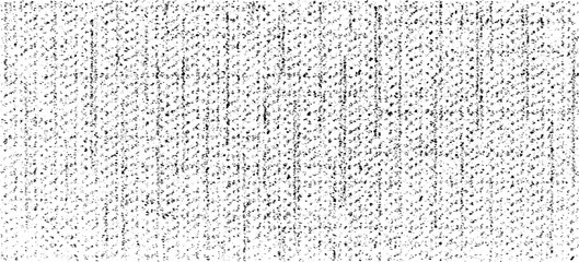 Vector fabric texture. Distressed texture of weaving fabric. Grunge background. Abstract halftone vector illustration. Overlay to create interesting effect and depth. Black isolated on white. EPS10.