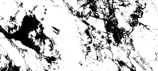 Naklejka premium Monochrome texture composed of irregular graphic elements. Distressed uneven grunge background. Abstract vector illustration. Overlay for interesting effect and depth. Isolated on white background.
