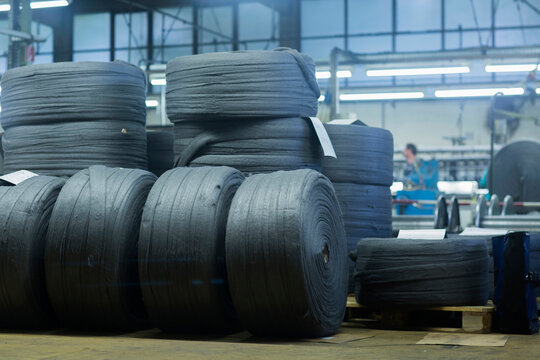 Steel wool cleaners in the factory, Lahr, Baden-Wuerttemberg, Germany