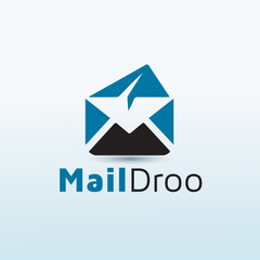 mailing service vector logo design