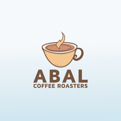 COFFEE ROASTERS vector logo design