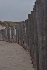 fence on the beach