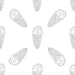 Coloring seamless pattern. Print for cloth design, textile, fabric, wallpaper