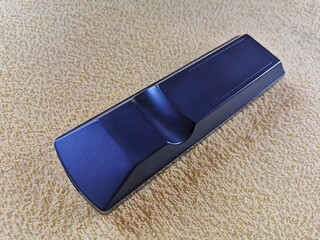 Remote control for television, video, satellite, plastic back side, black color