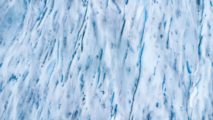 Beautiful ice wall for use as wallpaper, banner or background