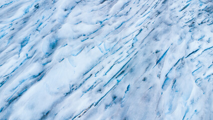 Beautiful ice wall for use as wallpaper, banner or background