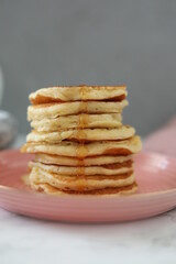 Fototapeta na wymiar stack of pancakes
