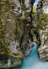 Fototapeta na wymiar Tomin Gorges, Slovenia