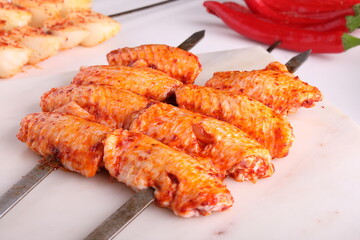 grilled chicken wings