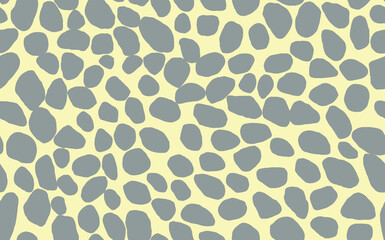 Abstract modern leopard seamless pattern. Animals trendy background. Color decorative vector stock illustration for print, card, postcard, fabric, textile. Modern ornament of stylized skin