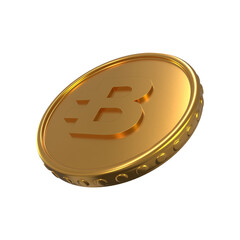 Coin 3d render
