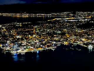 view of the city