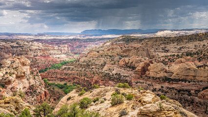 Beautiful Utah Scenic Byway 12 -  Grand Staircase-Escalante National Monument - Recreation Area - Calf Creek