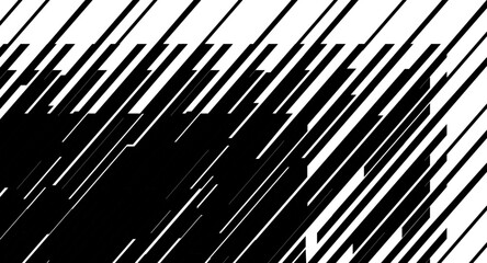 Monochrome abstract geometric background with diagonal stripes