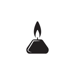 Fototapeta premium Candle Vectors Illustrations icon background