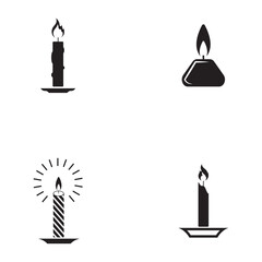 Candle Vectors Illustrations icon background