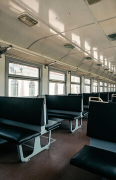 empty train car