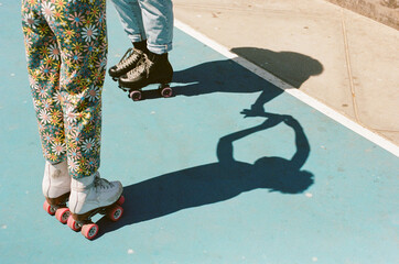 Rollerskates and shadows