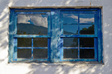 Exterior de ventana, Arquitectura, Medellín, Antioquia, Colombia, Sur America