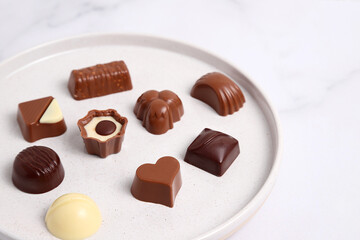 Candy assorted chocolate sweet bonbons