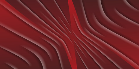 Abstract red modern decorative banner background