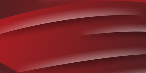 Abstract red modern decorative banner background