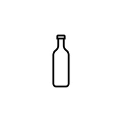 Bottle icon vector illustration. bottle sign and symbol