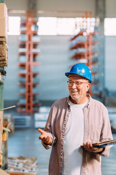 Man in Factory 