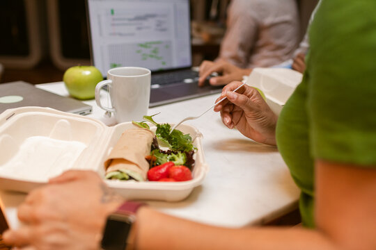 Lunch time at work