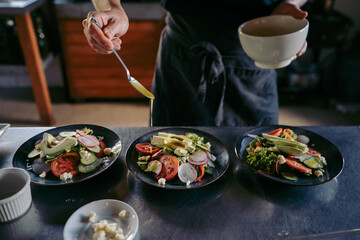 Salad Of Fresh Vegetables 