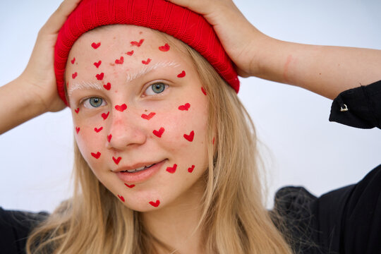 focus on problem skin