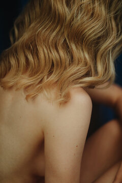 Healthy hair woman