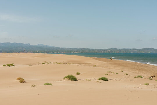 Beach Dunes and headlight 