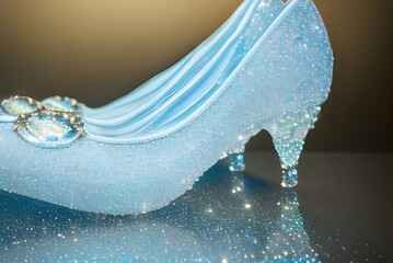 Obraz premium シンデレラのガラスの靴