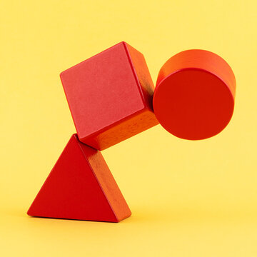 Balancing shapes