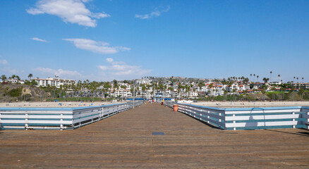 San Clemente Pier in Orange County, California, USA