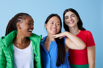 Funny Group Of women Smiling 
