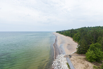 Shoreline of Lake Superior, Michigan