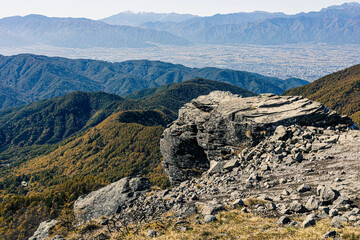 Fototapeta premium landscape in the mountains