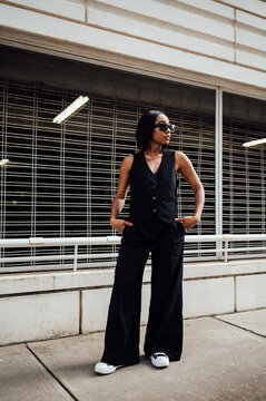 Black is my favorite color to wear