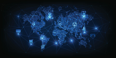 Vector illustrations of Search engines,Social media,Email marketing,SMS and On-site
ecommerce marketing strategies most popular among ecommerce marketers.Online business concepts.